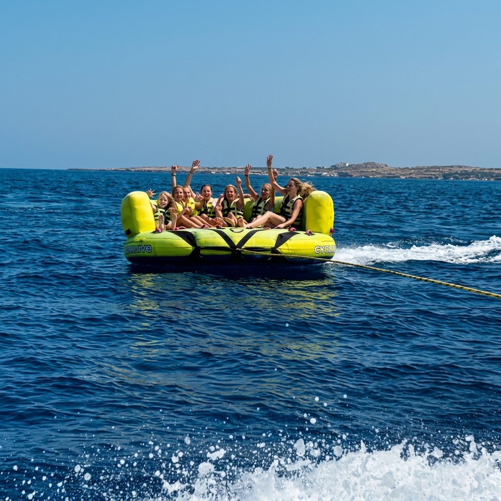 Crazy UFO Towable Ride in Protaras & Ayia Napa