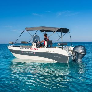 Rent the Paxos 17ft in Konnos Bay | Spacious