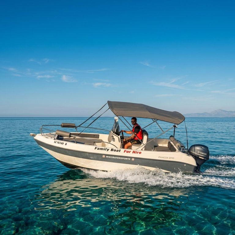 Rent the Paxos 17ft in Konnos Bay | Spacious