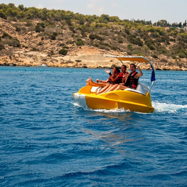 Rent The Oxoon in Protaras | Fun 3-Person Boat